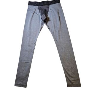 Mens Under Armour Coldgear Compression Leggings Anti-Odor Base Layer Sz LG
